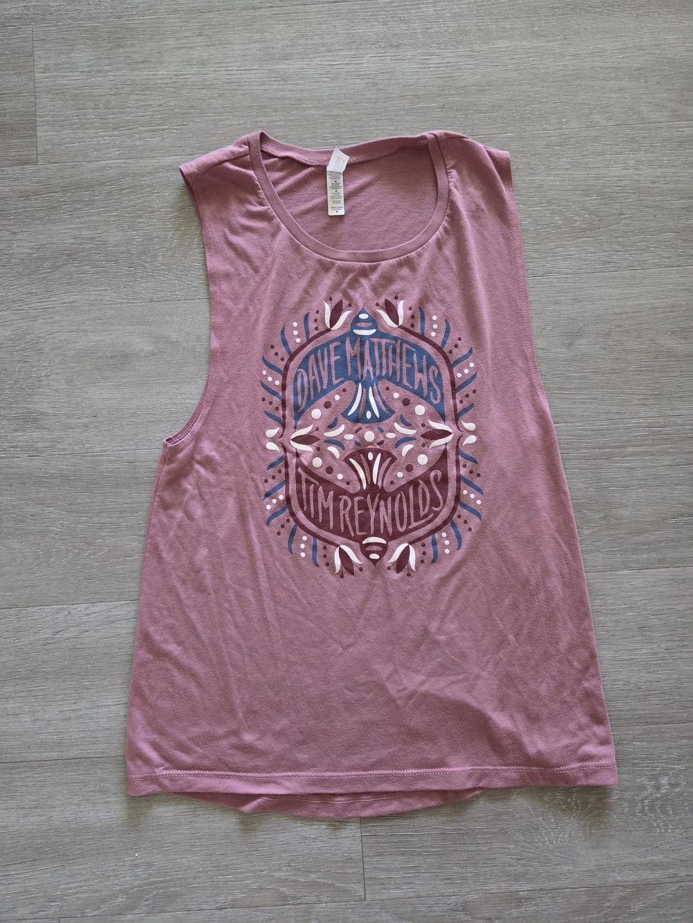 Bella Canvas Pink Women's Graphic Muscle Tee